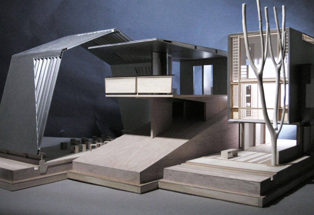 Model photo of sheet metal structure, JSSC,2007